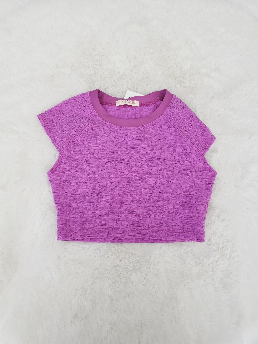 FREE PEOPLE🎀 Beach Crop Cover-Up T-Shirt SIZE S